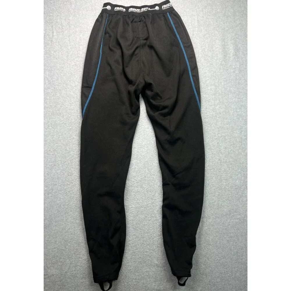 Freeze Out Thermal Protection Fleece Lined Long John Black M Stirrups Base Layer